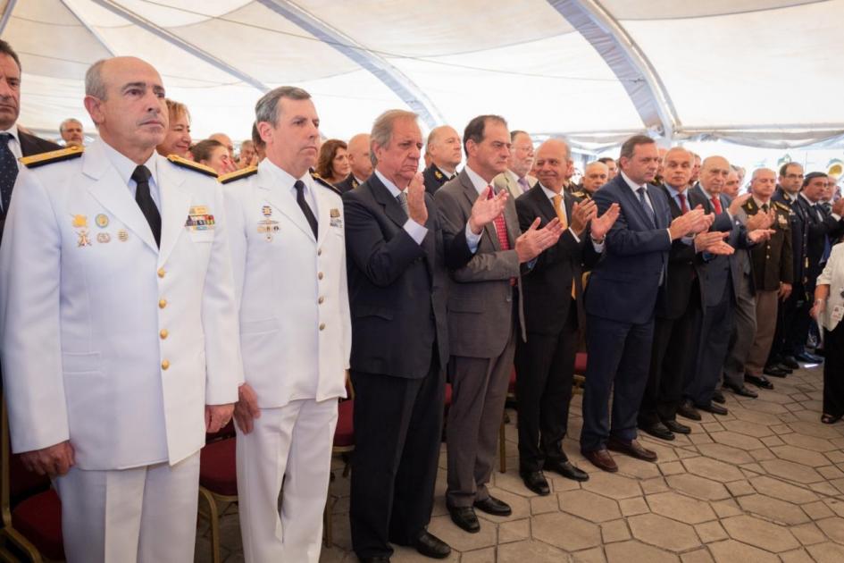 Autoridades presentes en asunción de ministro de Defensa Autoridades presentes en asunción de ministro de Defensa