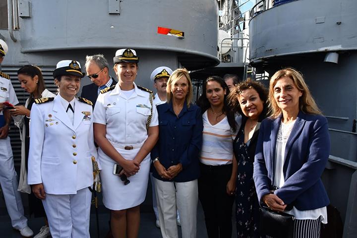 Asunción de la Comandante del Barreminas “Audaz” Mujeres en la asunción