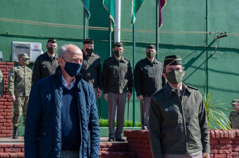 ministro de Defensa, Javier García y Comandante en Jefe del Ejército, Gral. Gerardo Fregossi ministro de Defensa, Javier García y Comandante en Jefe del Ejército, Gral. Gerardo Fregossi