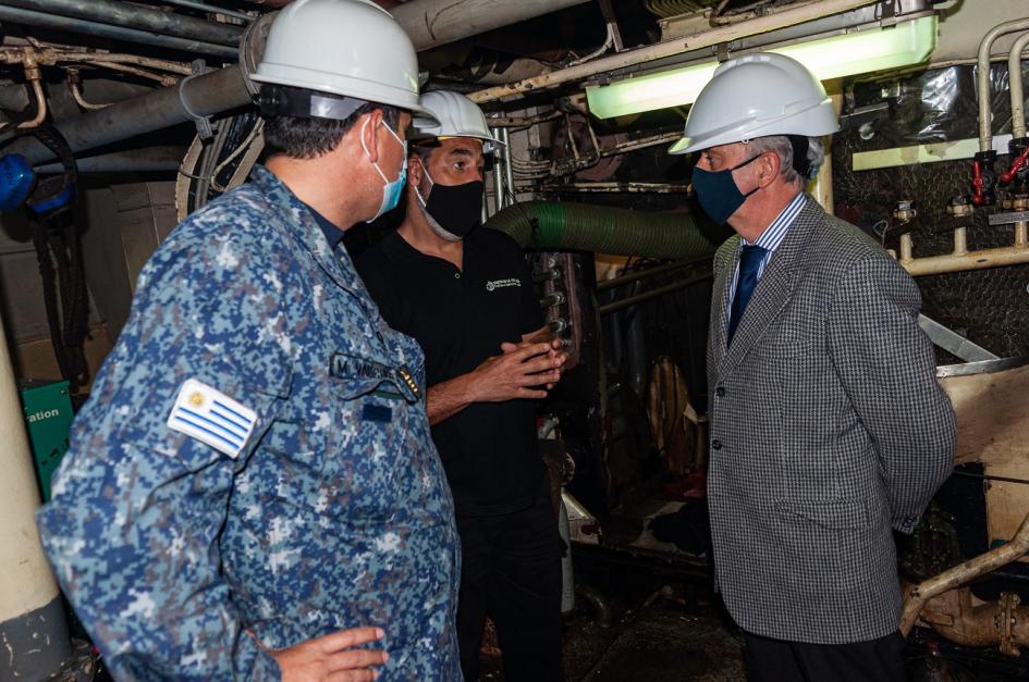 Ministro de Defensa Javier García recorriendo el ROU 04 General Artigas Ministro de Defensa Javier García recorriendo el ROU 04 General Artigas