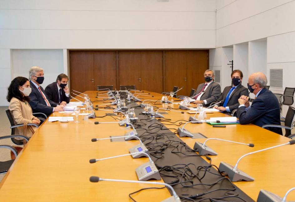 Primera reunión del Consejo de Defensa Nacional Primera reunión del Consejo de Defensa Nacional