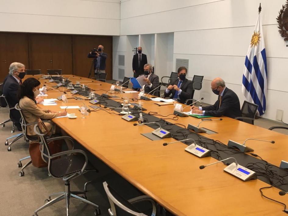Reunión del Consejo Nacional de Defensa (CODENA) Reunión del Consejo Nacional de Defensa CODENA
