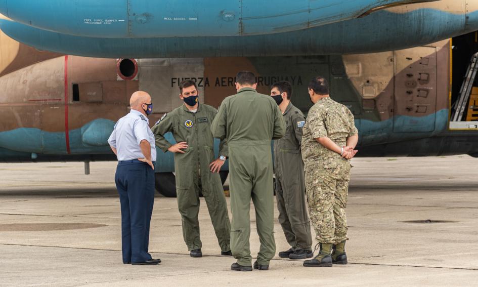Hércules de Fuerza Aérea parte hacia Miami para trasladar ultrafreezers Hércules de Fuerza Aérea parte hacia Miami para trasladar ultrafreezers