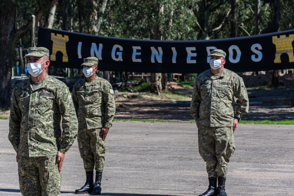 Relevo de grupo de efectivos del Ejército en Sinaí