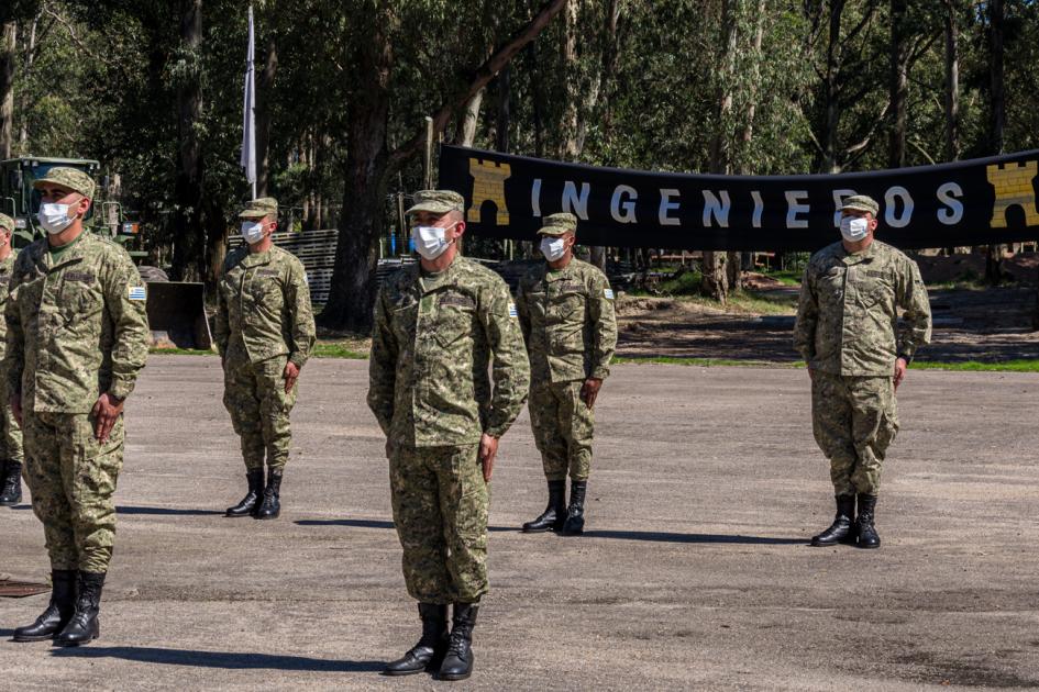 Relevo de grupo de efectivos del Ejército en Sinaí