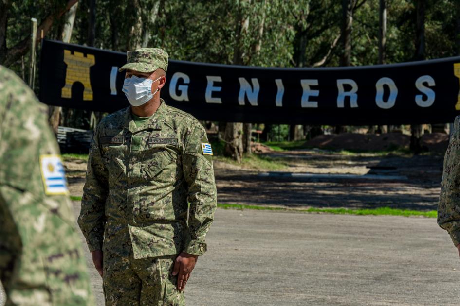 Relevo de grupo de efectivos del Ejército en Sinaí