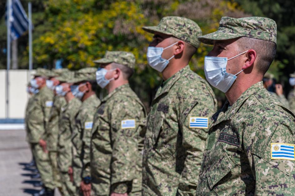 Relevo de grupo de efectivos del Ejército en Sinaí Relevo de grupo de efectivos del Ejército en Sinaí