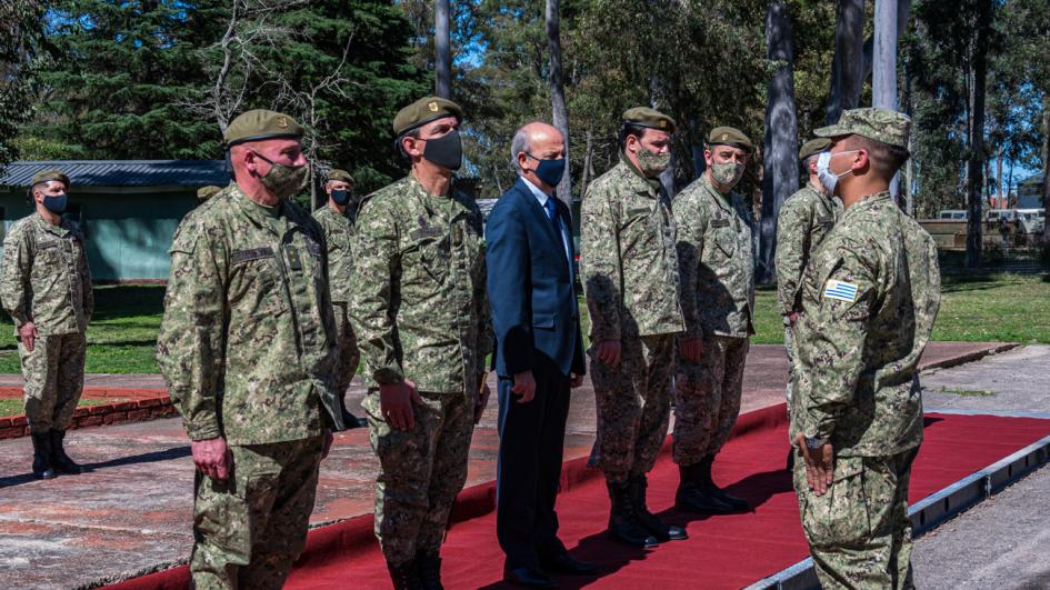 Relevo de grupo de efectivos del Ejército en Sinaí Relevo de grupo de efectivos del Ejército en Sinaí