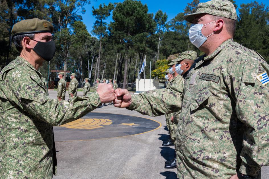 Relevo de grupo de efectivos del Ejército en Sinaí Relevo de grupo de efectivos del Ejército en Sinaí