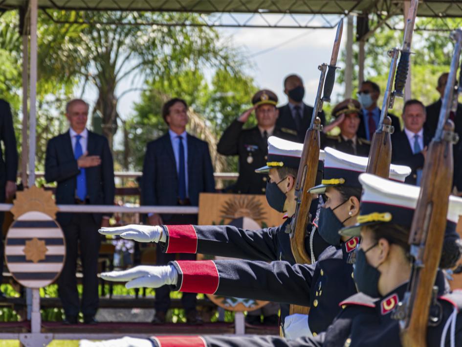 Acto de clausura de cursos de la Escuela Militar Acto de clausura de cursos de la Escuela Militar
