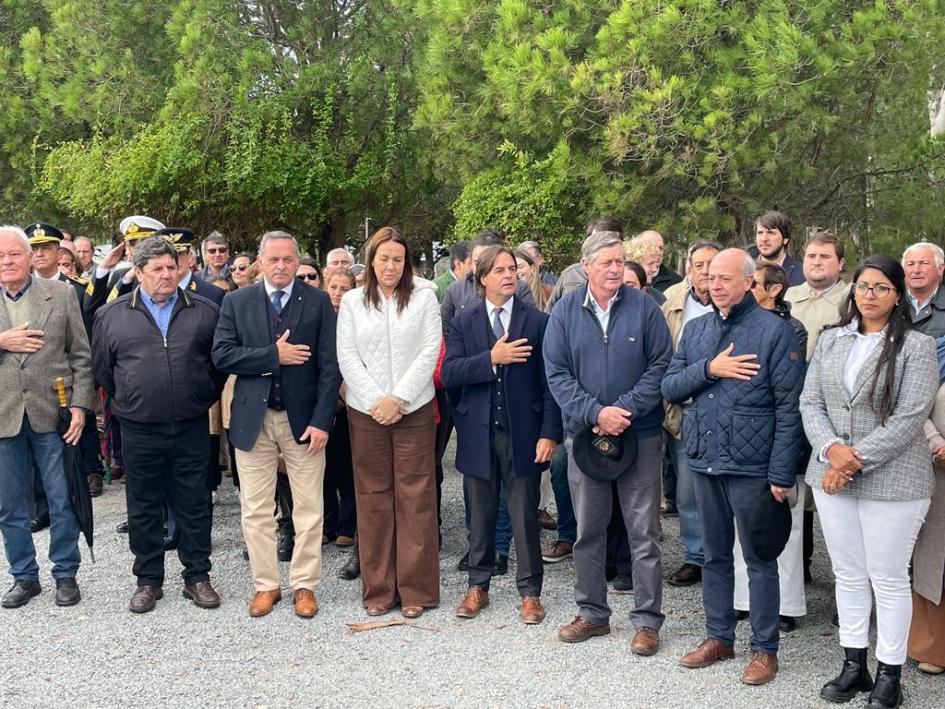 Acto en La Agraciada 