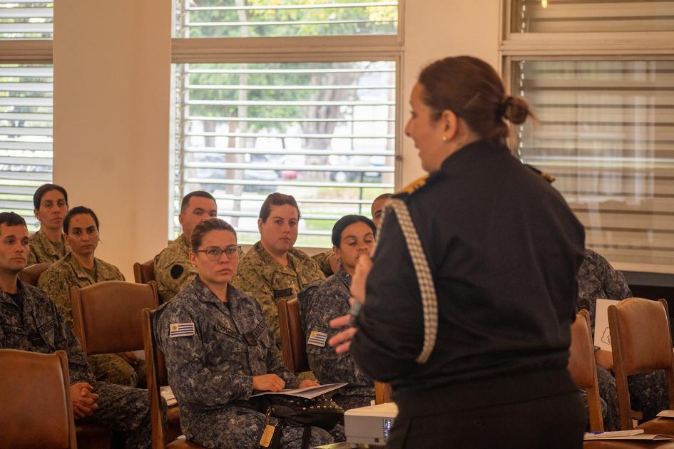 Charla informativa sobre Proyecto Elsie en Comando General de la Fuerza Aérea Uruguaya