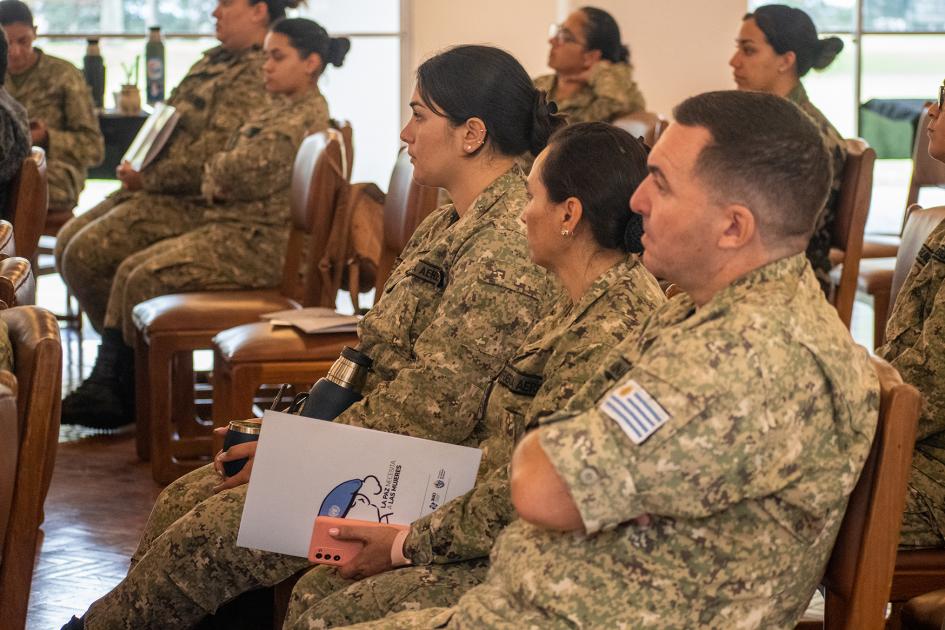 Charla informativa sobre Proyecto Elsie en Comando General de la Fuerza Aérea Uruguaya