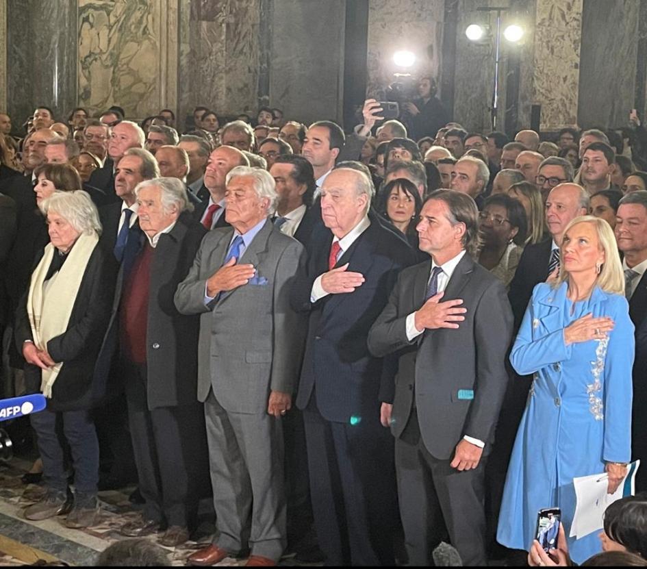 Presidentes y expresidentes en vigilia por los 50 años del golpe de Estado Presidentes y expresidentes en vigilia por los 50 años del golpe de Estado