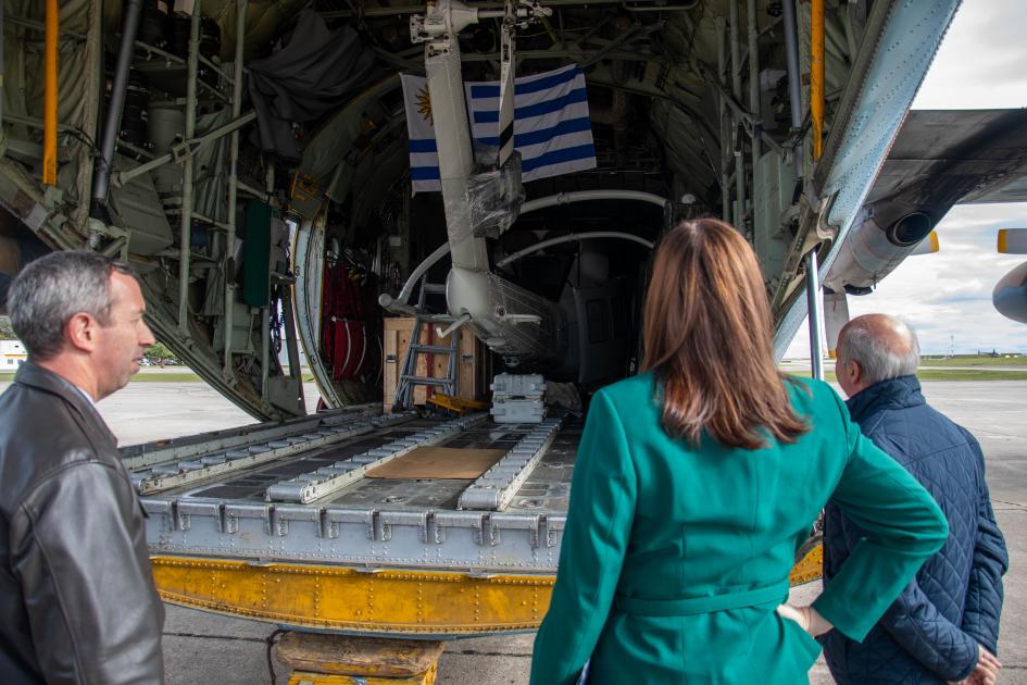 Donación de helicóptero Donación de helicóptero