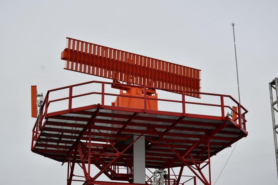 Nuevo radar en Aeropuerto de Santa Bernardina en Durazno Nuevo radar en Aeropuerto de Santa Bernardina en Durazno