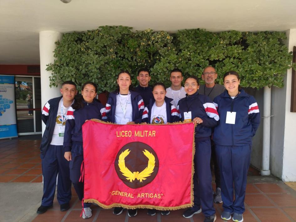 Estudiantes del Liceo Militar participaron en Parlamento Juvenil del Mercosur
