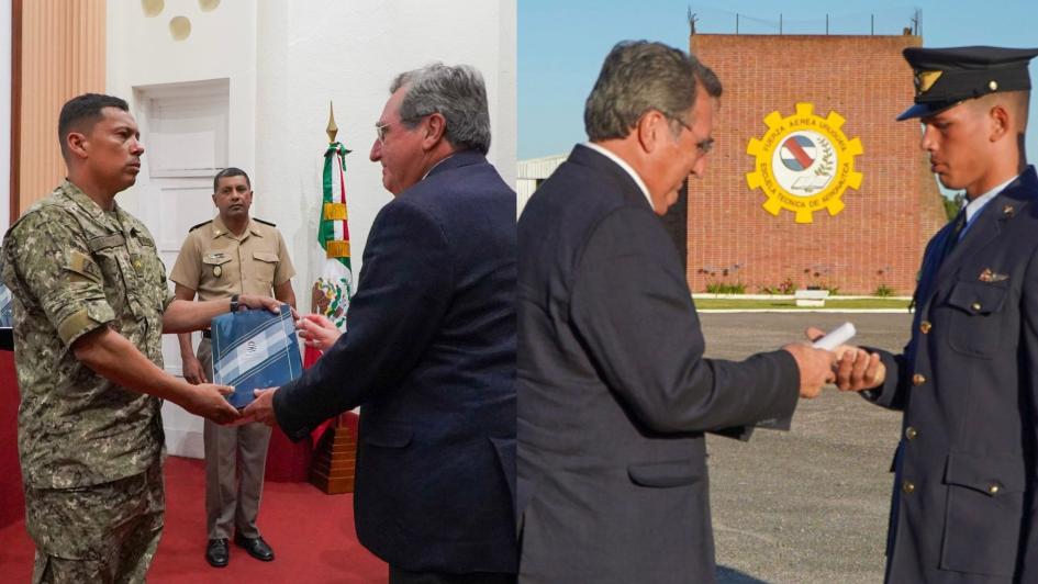 Ministro entrega premios en ambas ceremonias Ministro entrega premios en ambas ceremonias