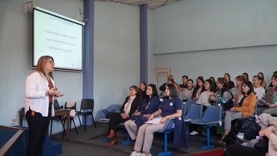 Talleres de concientización en materia de Seguridad y Salud en el Trabajo