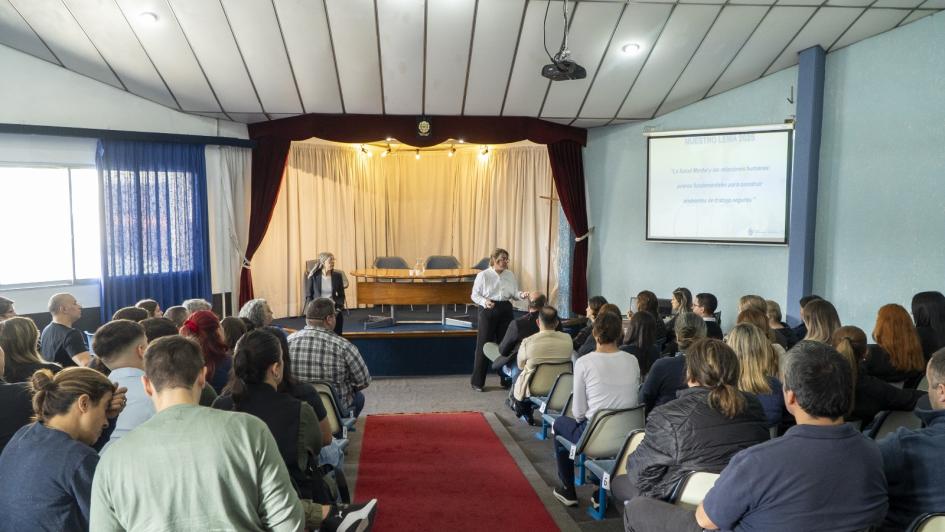 Talleres de concientización en materia de Seguridad y Salud en el Trabajo