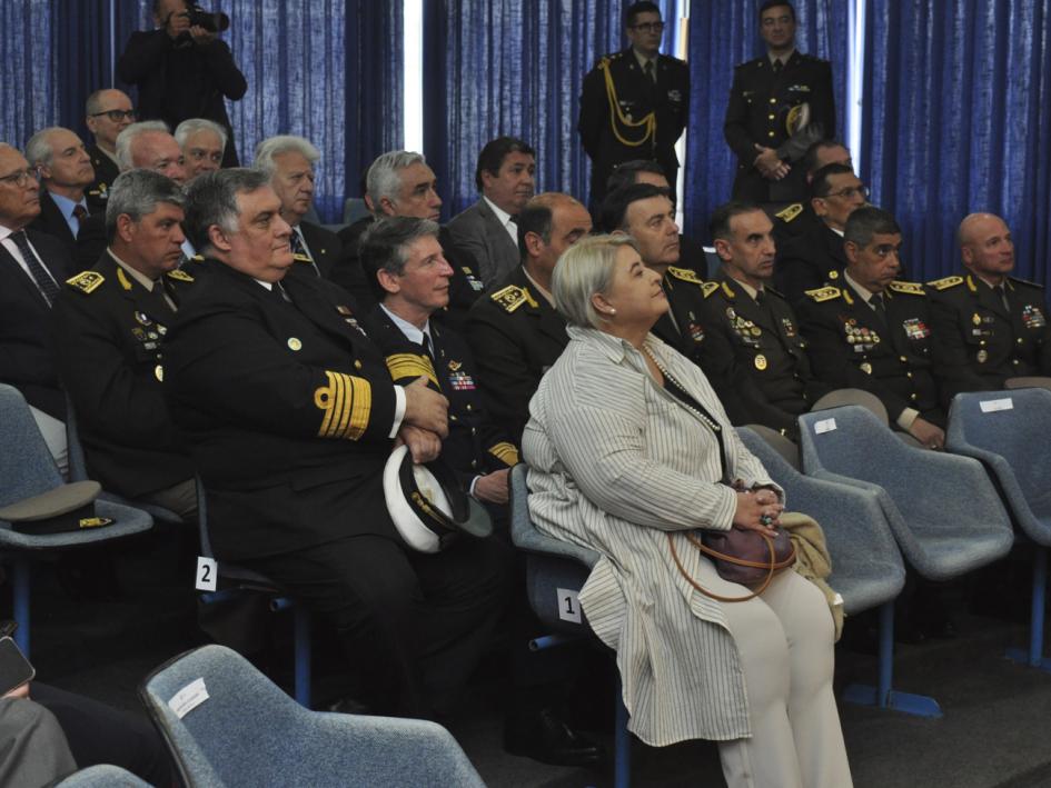 Acto de reconocimiento al gral. Alcaín