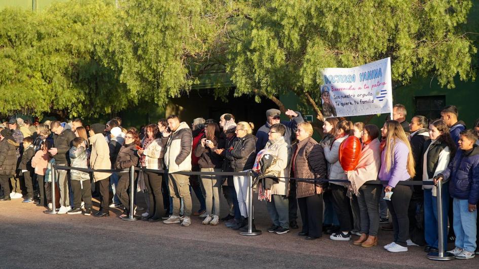 Regresaron a Uruguay los primeros 200 efectivos del contingente uruguayo en el Congo Regresaron a Uruguay los primeros 200 efectivos del contingente uruguayo en el Congo