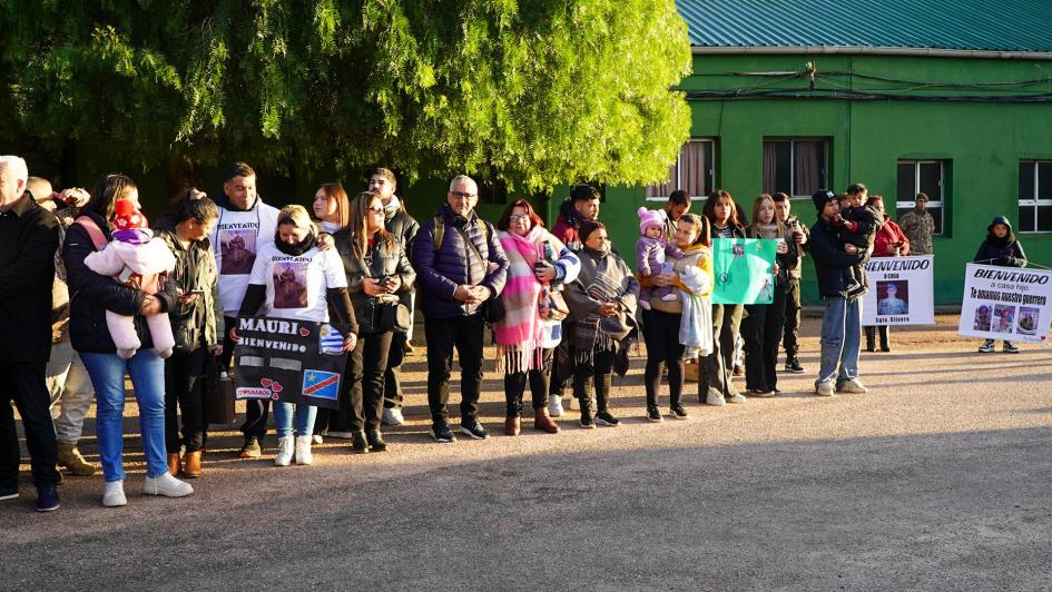 Regresaron a Uruguay los primeros 200 efectivos del contingente uruguayo en el Congo Regresaron a Uruguay los primeros 200 efectivos del contingente uruguayo en el Congo