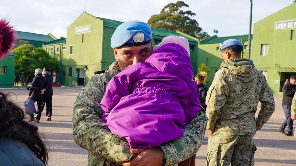 Regresaron a Uruguay los primeros 200 efectivos del contingente uruguayo en el Congo Regresaron a Uruguay los primeros 200 efectivos del contingente uruguayo en el Congo