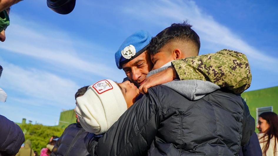 Regresaron a Uruguay los primeros 200 efectivos del contingente uruguayo en el Congo Regresaron a Uruguay los primeros 200 efectivos del contingente uruguayo en el Congo