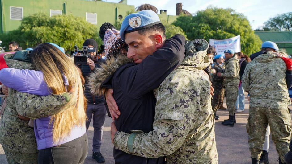 Regresaron a Uruguay los primeros 200 efectivos del contingente uruguayo en el Congo Regresaron a Uruguay los primeros 200 efectivos del contingente uruguayo en el Congo