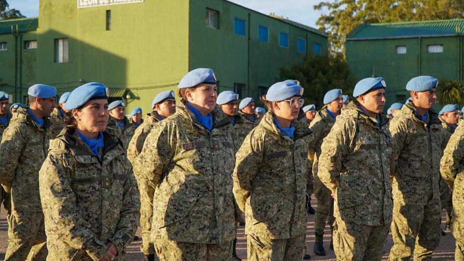 Regresaron a Uruguay los primeros 200 efectivos del contingente uruguayo en el Congo Regresaron a Uruguay los primeros 200 efectivos del contingente uruguayo en el Congo