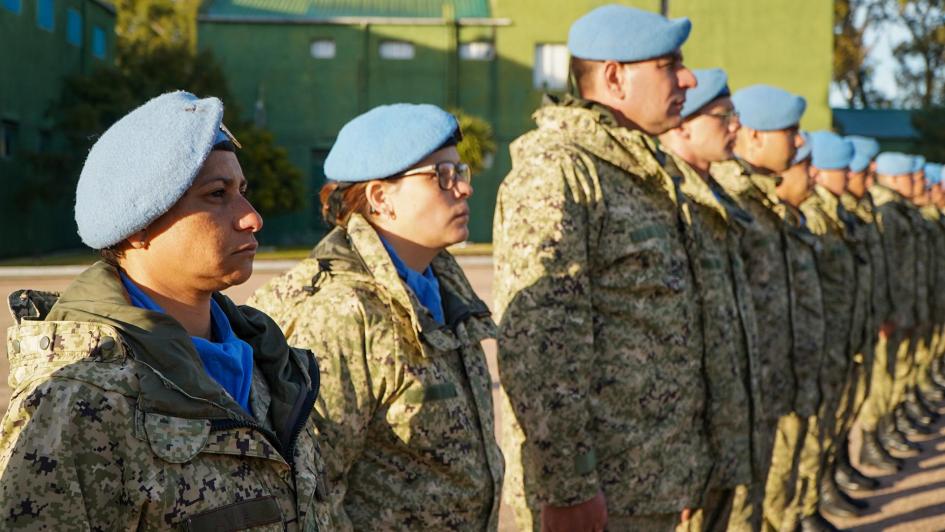 Regresaron a Uruguay los primeros 200 efectivos del contingente uruguayo en el Congo Regresaron a Uruguay los primeros 200 efectivos del contingente uruguayo en el Congo