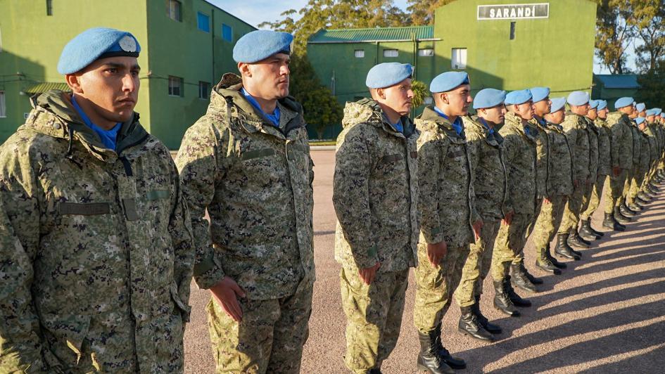 Regresaron a Uruguay los primeros 200 efectivos del contingente uruguayo en el Congo Regresaron a Uruguay los primeros 200 efectivos del contingente uruguayo en el Congo