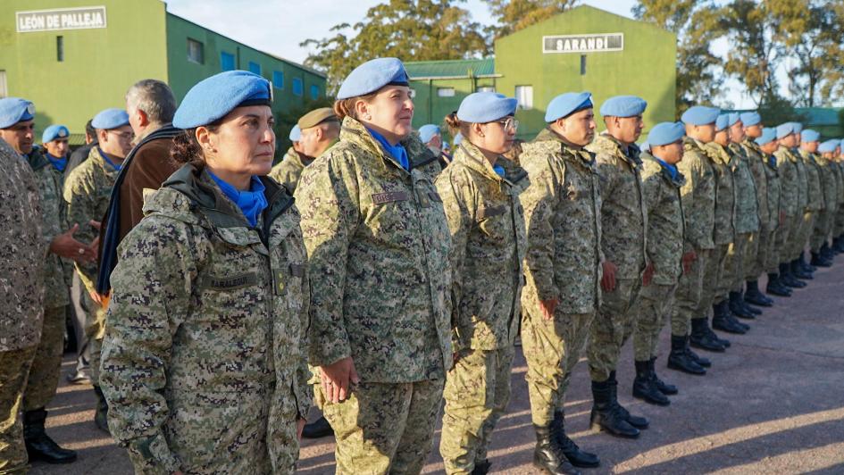 Regresaron a Uruguay los primeros 200 efectivos del contingente uruguayo en el Congo Regresaron a Uruguay los primeros 200 efectivos del contingente uruguayo en el Congo