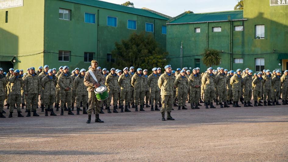 Regresaron a Uruguay los primeros 200 efectivos del contingente uruguayo en el Congo Regresaron a Uruguay los primeros 200 efectivos del contingente uruguayo en el Congo