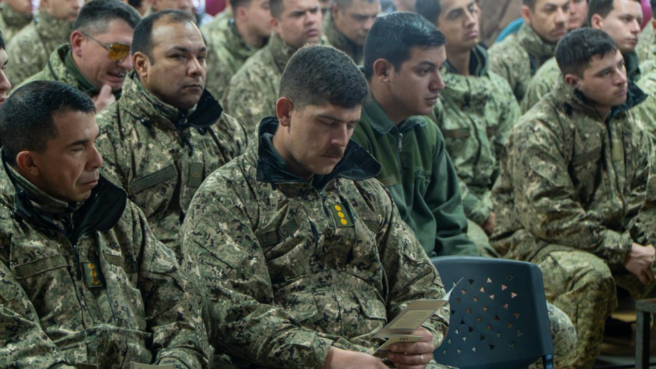  Talleres de sensibilización y capacitación en el Ejército Nacional