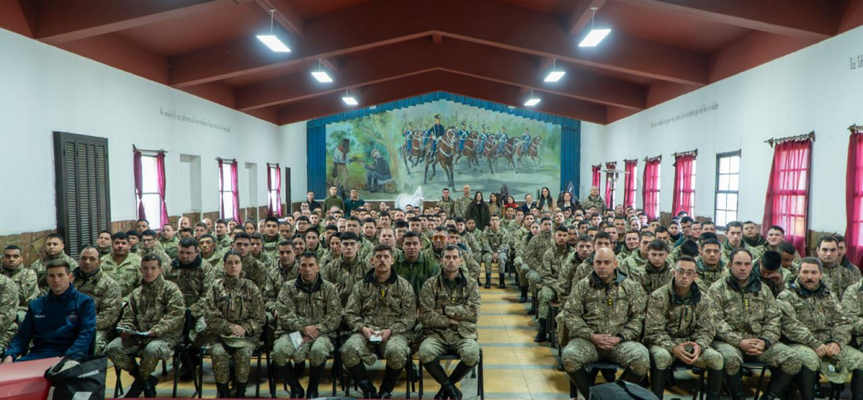  Talleres de sensibilización y capacitación en el Ejército Nacional