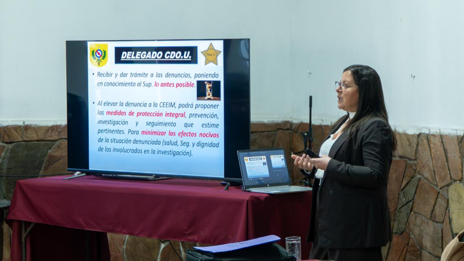  Talleres de sensibilización y capacitación en el Ejército Nacional
