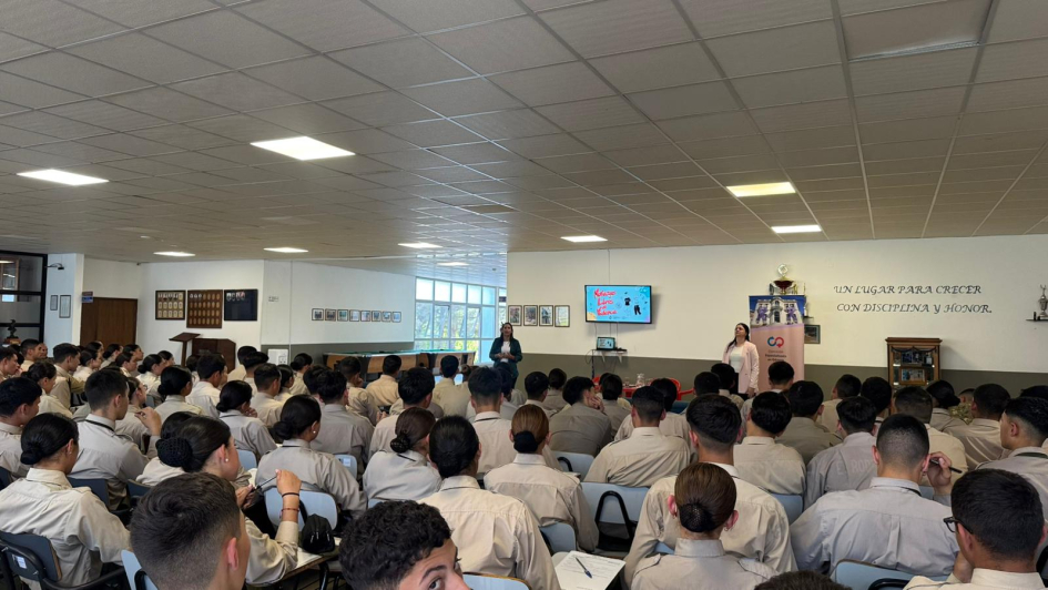Talleres de sensibilización en el Liceo Militar Talleres de sensibilización en el Liceo Militar