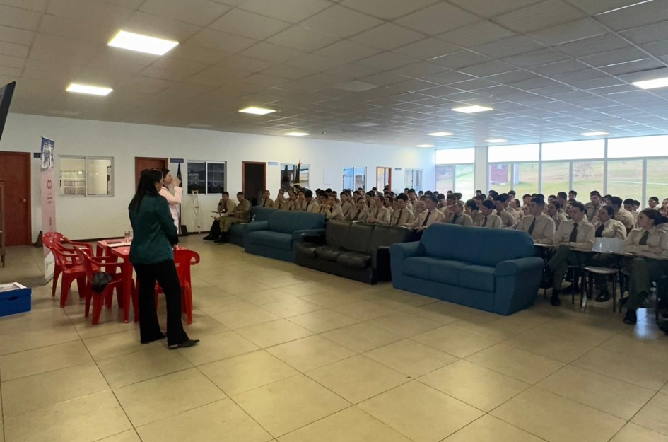 Talleres de sensibilización en el Liceo Militar Talleres de sensibilización en el Liceo Militar