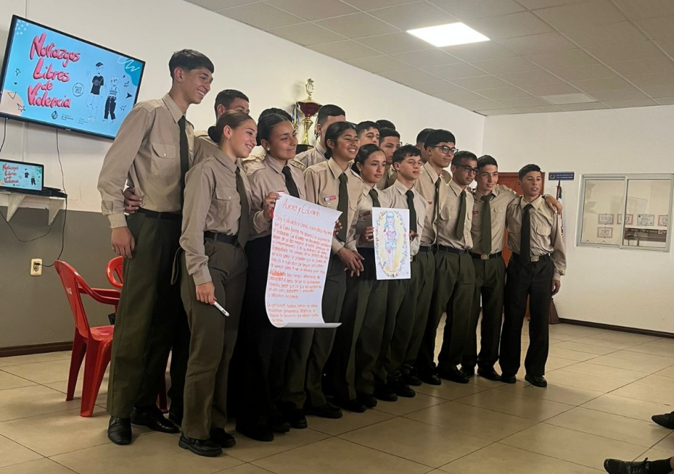 Talleres de sensibilización en el Liceo Militar Talleres de sensibilización en el Liceo Militar