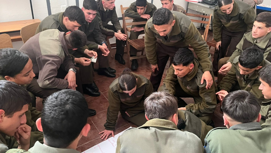 Talleres de sensibilización en el Liceo Militar Talleres de sensibilización en el Liceo Militar