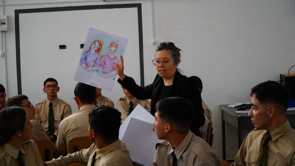 Talleres de sensibilización en el Liceo Militar Talleres de sensibilización en el Liceo Militar