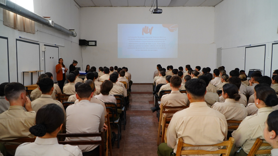Talleres de sensibilización en el Liceo Militar Talleres de sensibilización en el Liceo Militar