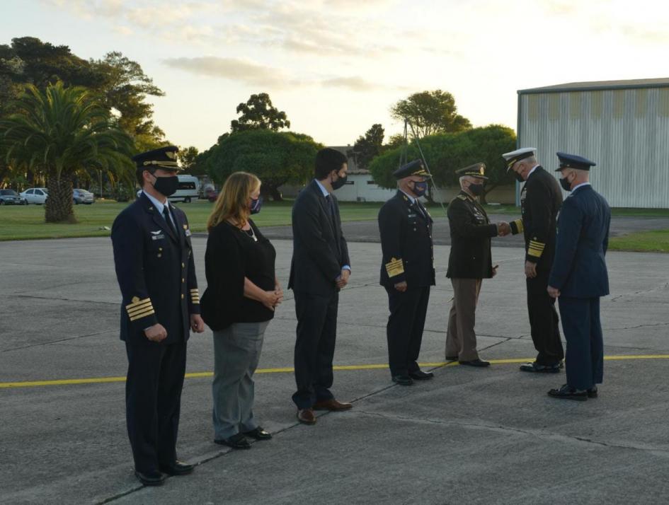 Visita del Jefe del Comando Sur de Estados Unidos, el Almirante Graig. S. Faller