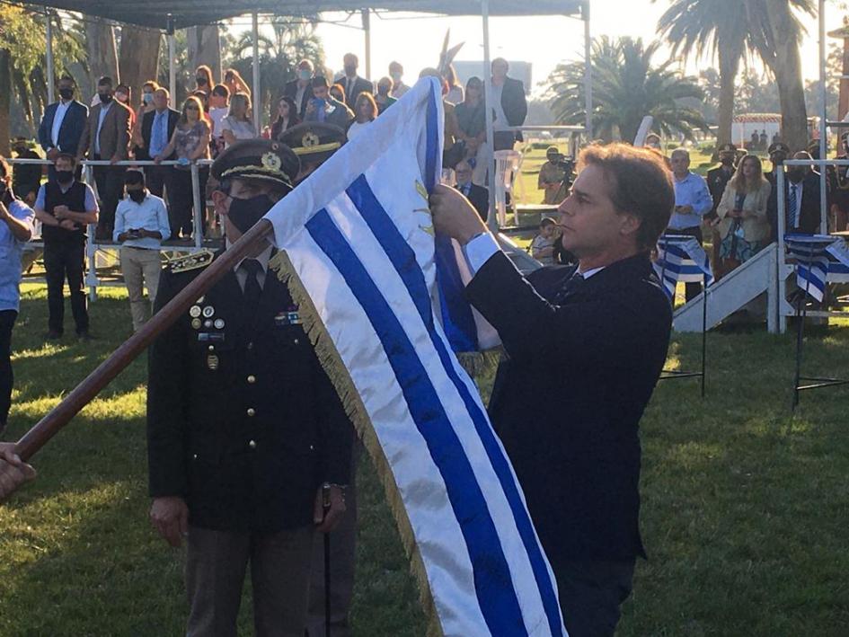 Presidente en Centenario del Batallón IV Presidente en Centenario del Batallón IV