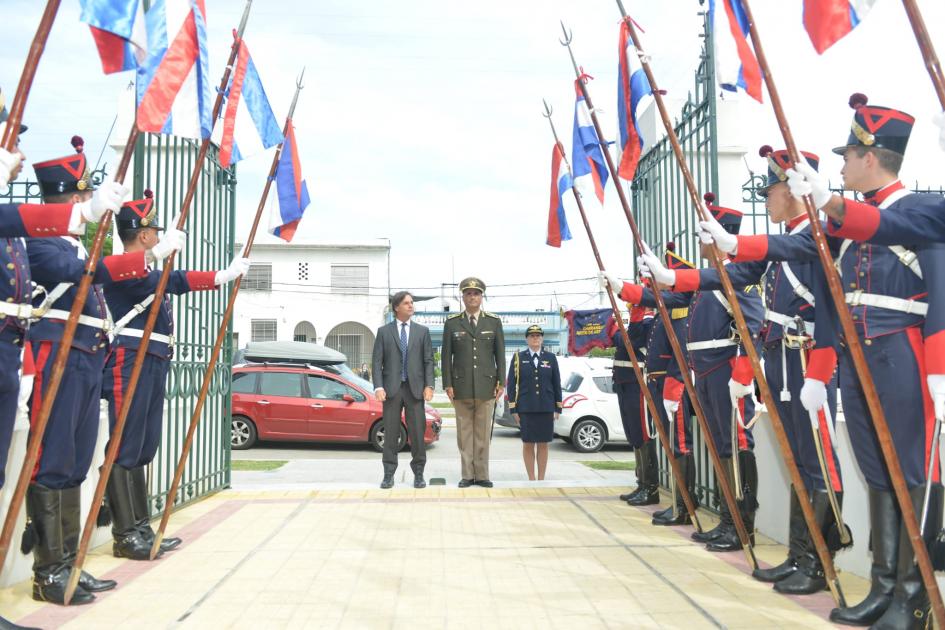 Recibimiento Presidente de la ROU Luis Lacalle Pou