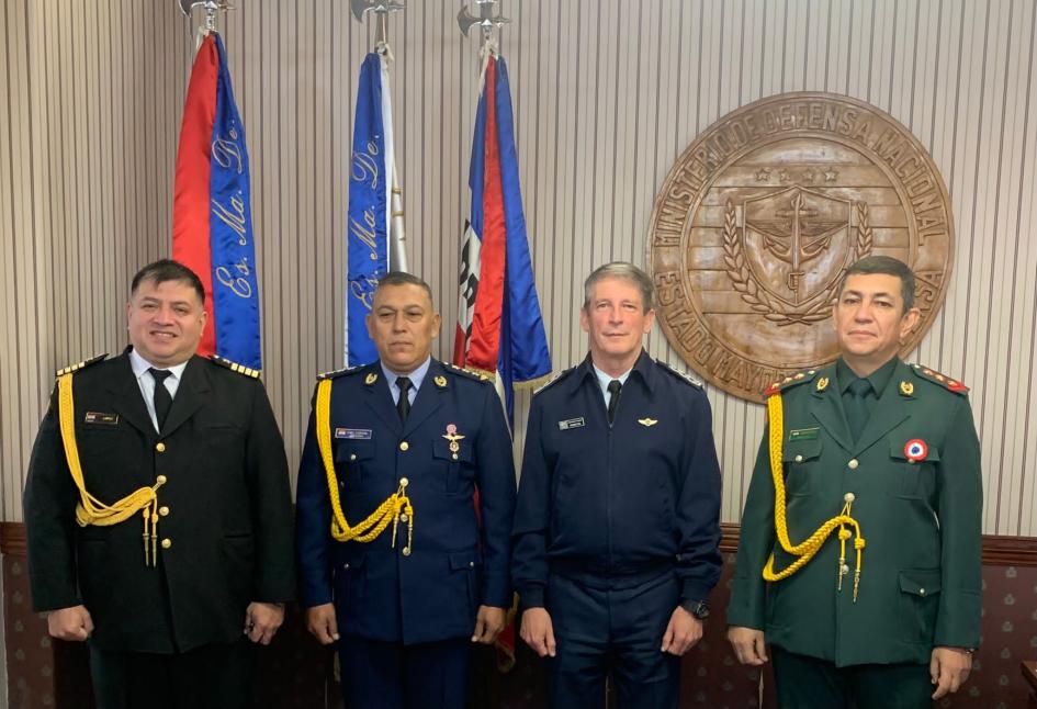 visita la ESMADE agregados militares de paraguay visita la ESMADE agregados militares de paraguay
