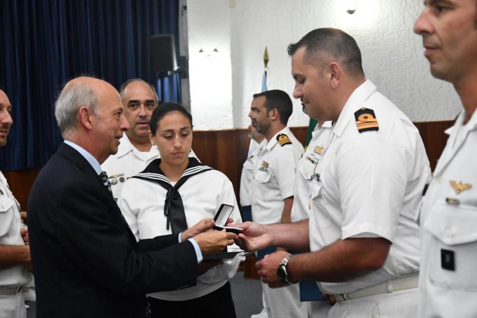 Clausura de cursos en la Escuela de Guerra Naval Clausura de cursos en la Escuela de Guerra Naval