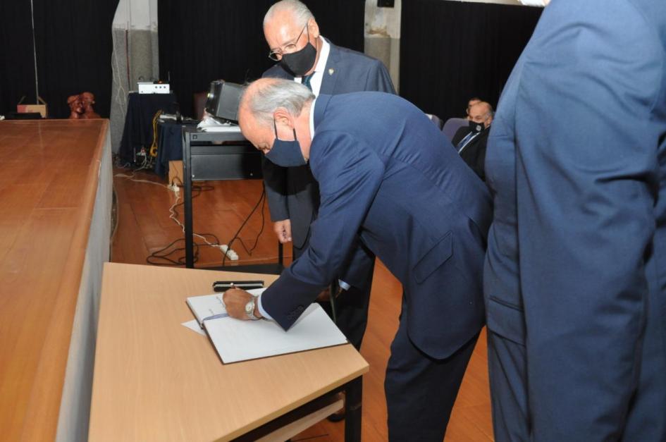 Asunción del Gral. (R) Mag. Hebert Fígoli como Director General del CALEN Asunción del Gral. (R) Mag. Hebert Fígoli como Director General del CALEN